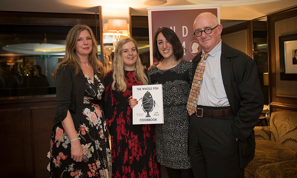 Niki Segnit, Ruth Tewksbury, Emma Marijewycz (Hardie Grant) and chair Nick Lander