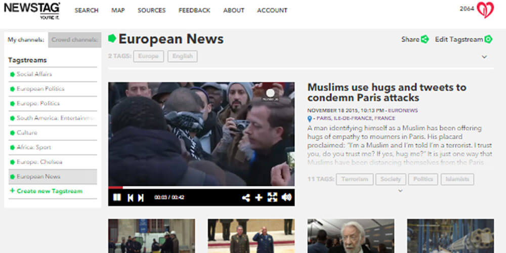 Newstag: News website