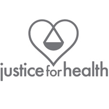 Justice for Health logo