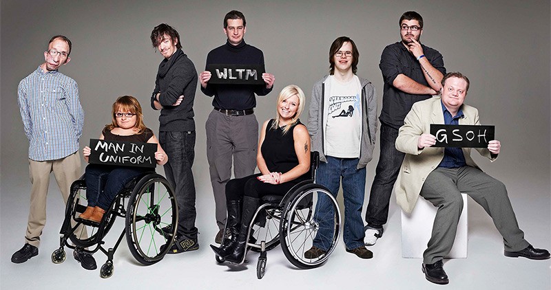 Eight contributors of Undateables series one